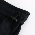 TRAVEL NYLON WIDE EASY SHORTS #BLACK [PRAGGM0200]