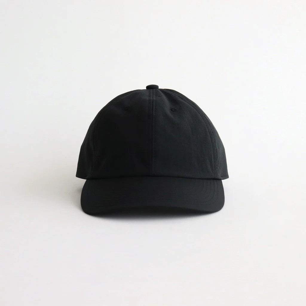 TAS 6 PANEL CAP #BLACK [A001T]