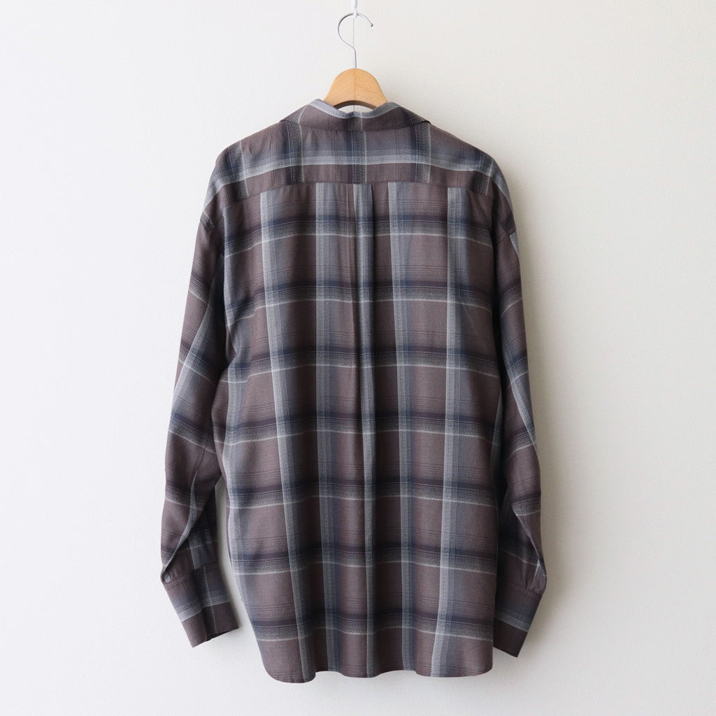 OMBRE SKIPPER BLOUSE #DARK PURPLE [2541000510]