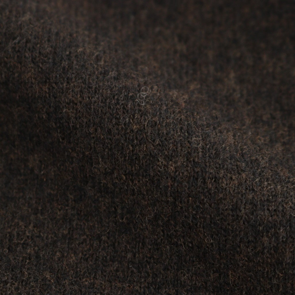 SUPER LIGHT WOOL SKIPPER POLO SWEATER #BROWN [KRAGGW0803]