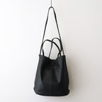 3WAY MEDIUM TOTE #BLACK [MS-1]