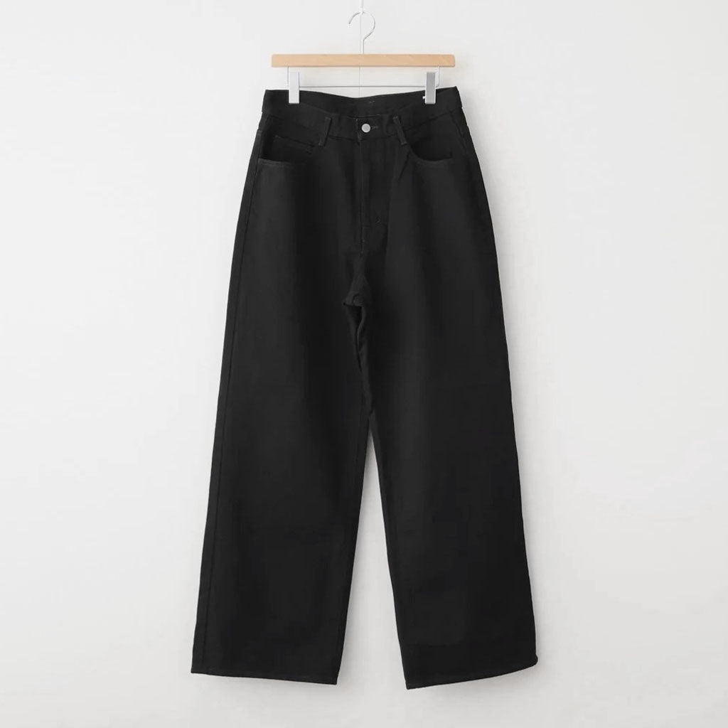 ONE WASH BLACK DENIM ASHLEY JEANS #BLACK [N0025]