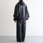 BAGGY DENIM JEANS #BLACK [ST.1237]