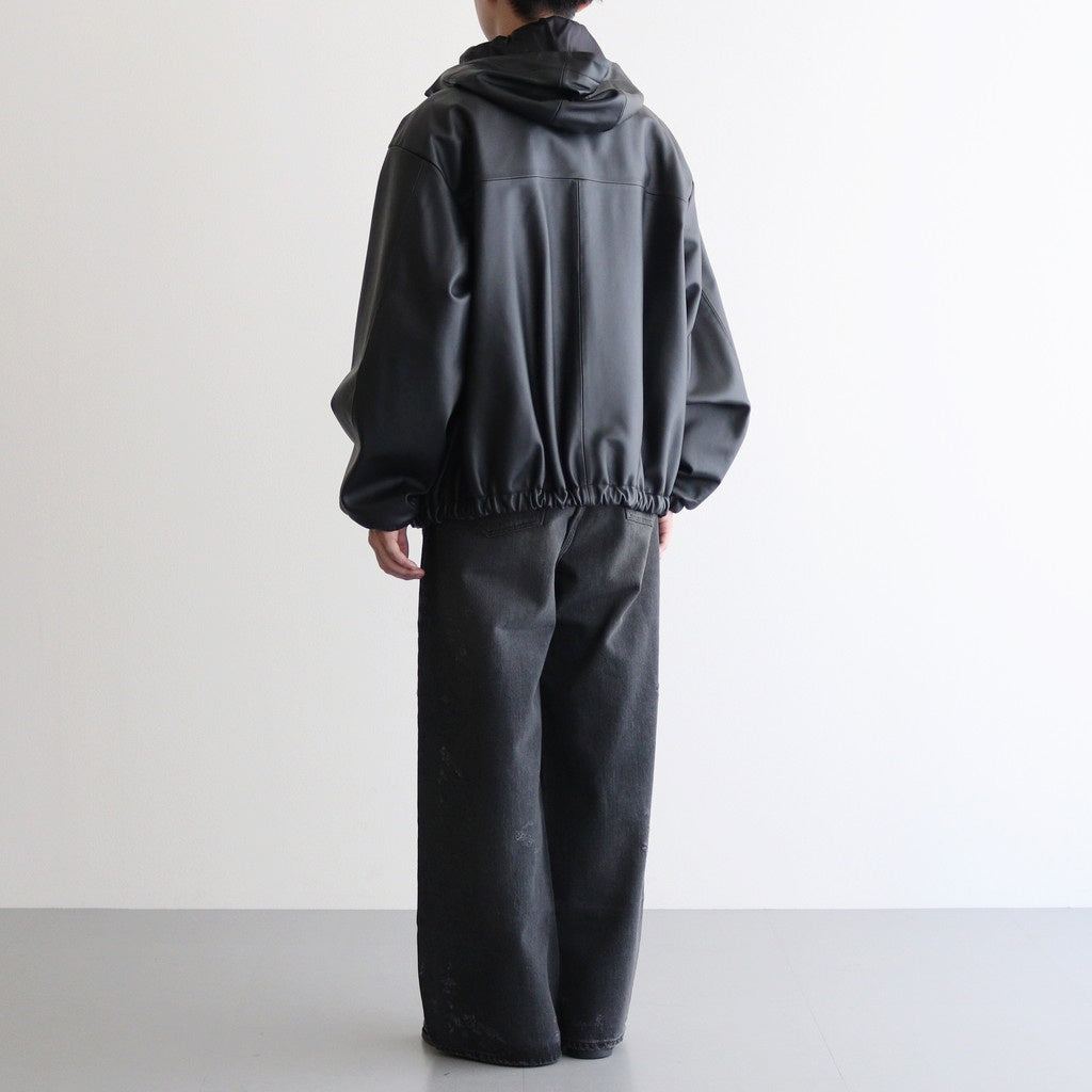 BAGGY DENIM JEANS #BLACK [ST.1237]