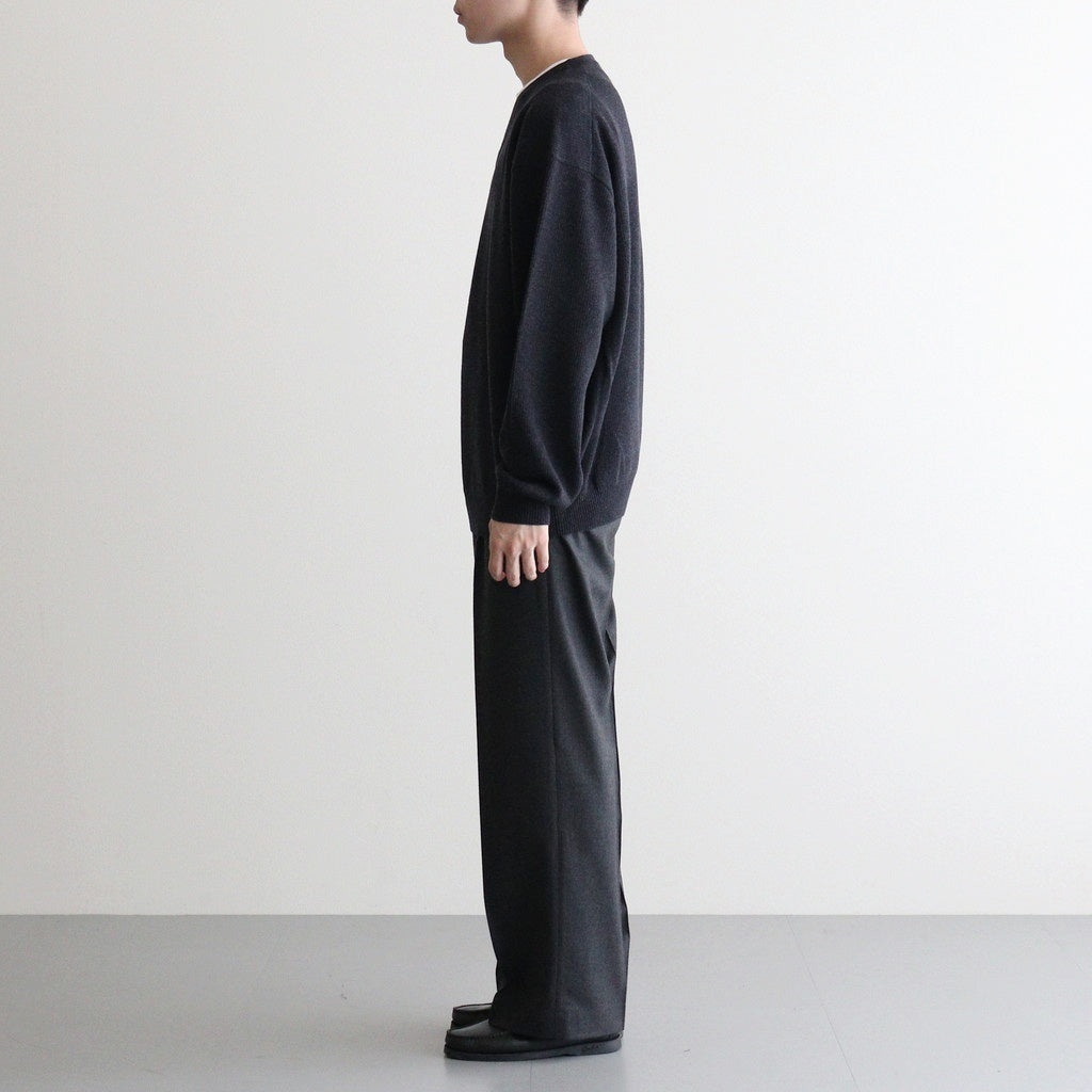 V Neck P/O #CHARCOAL [2503-005]