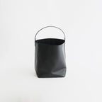 LEATHER TOTE BAG MADE BY AETA #BLACK [A26SB08AE]