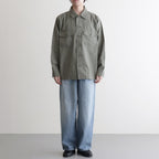 Selvage Denim Two Tuck Pants #INDIGO_LIGHT FADE [GU261-40061LB]