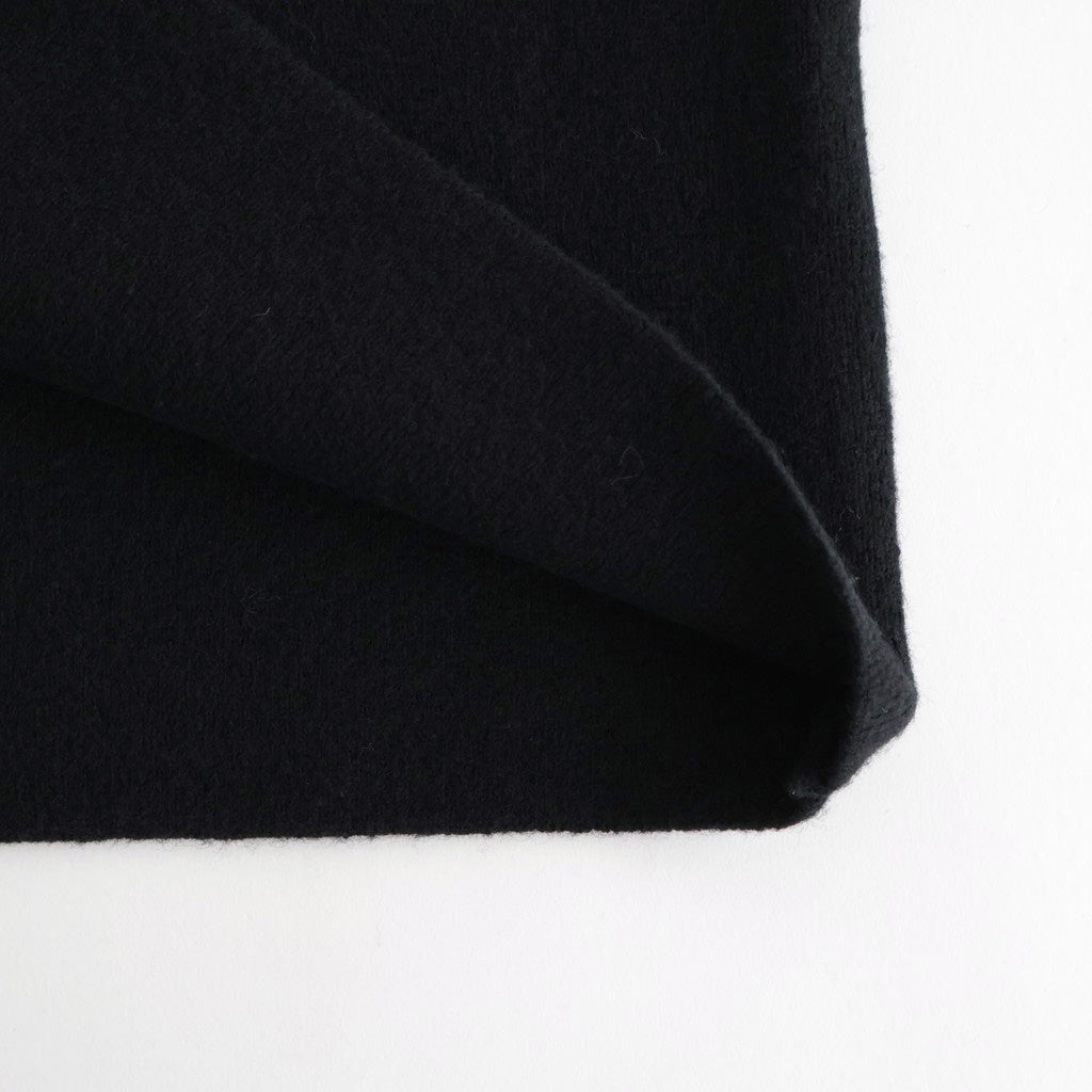 Puffy Knit Skirt #BLK [12520807]