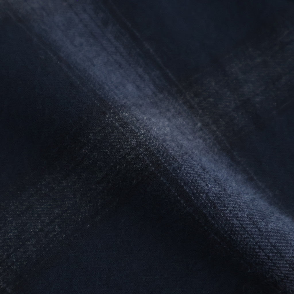 FLANNEL CHECK OVER YOKE SHIRT #NAVY [FSC253-50129]