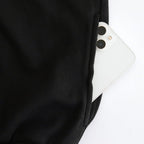 SUPER HIGH GAUGE SWEAT ZIP CARDIGAN #BLACK [A25SC02CU]