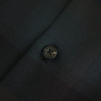 PLAID OPEN COLLOR SHIRTS #DEEP GREEN [25330501]