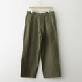 CHINO CLOTH PANTS WIDE #olive [13653]