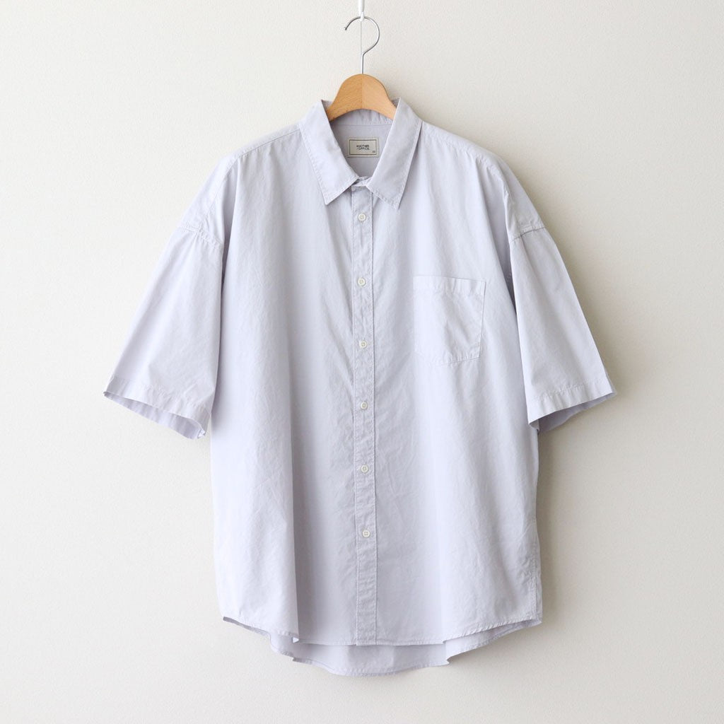 Huge Garment Shirt #Dove Gray [AOESSH016]