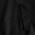 SUPER FINE TROPICAL WOOL ZIP BLOUSON #BLACK [A25SB01MT]