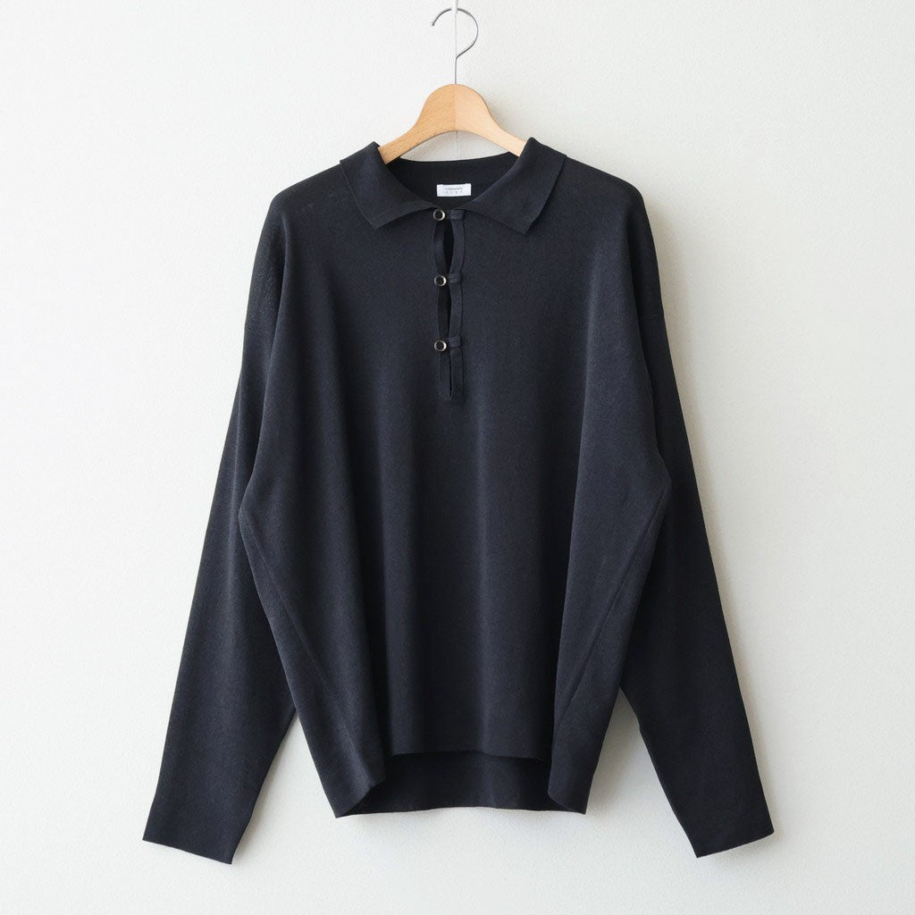 Washi L/S Skipper #BLACK [2601-015]