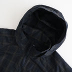 エステルラミーチェック マウンテンパーカー #NAVY [HQ-J023-051]