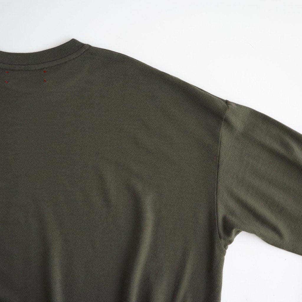 wool bo top #khaki [bo-07c04]