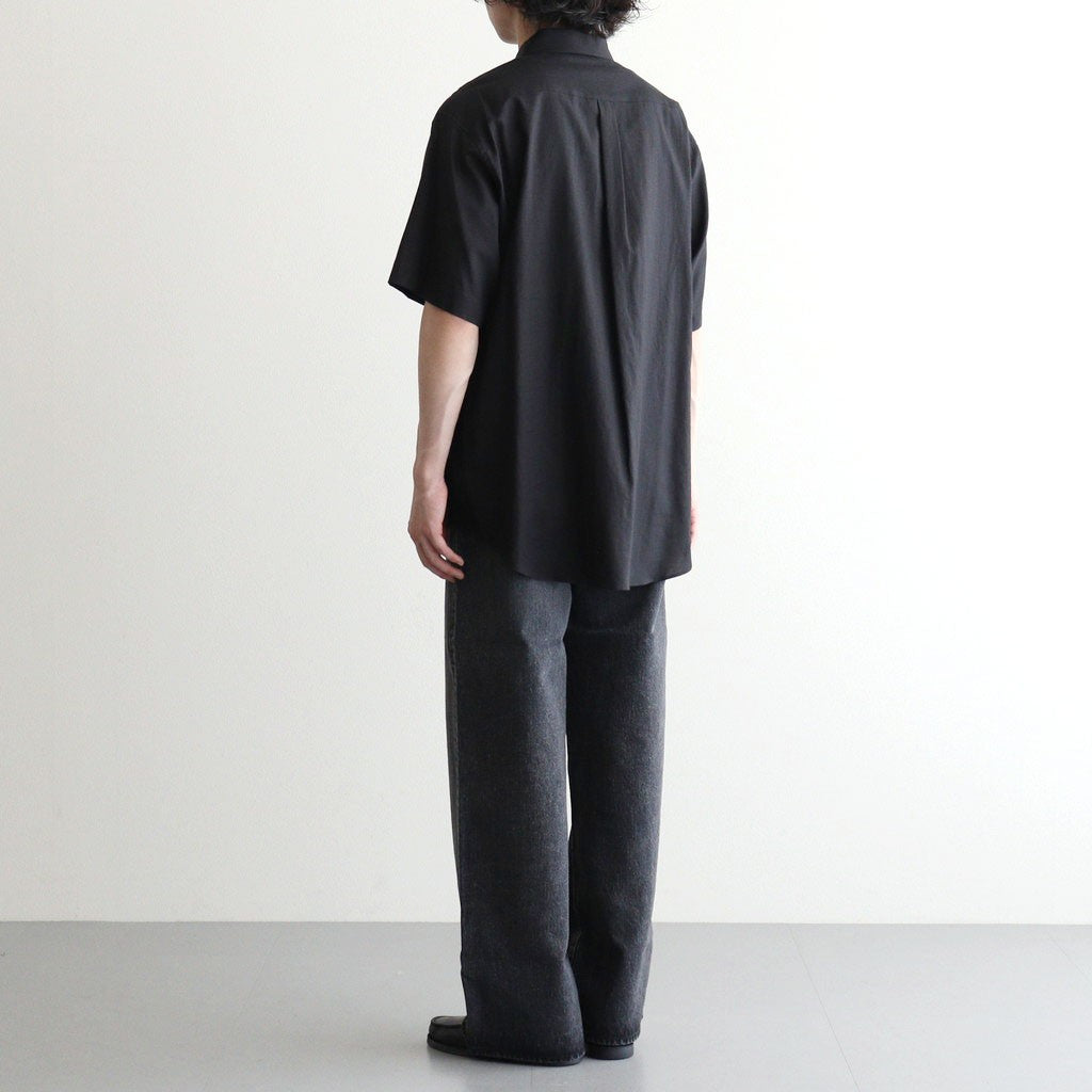 LOOSE DENIM PANTS #BLACK [ST.1566]