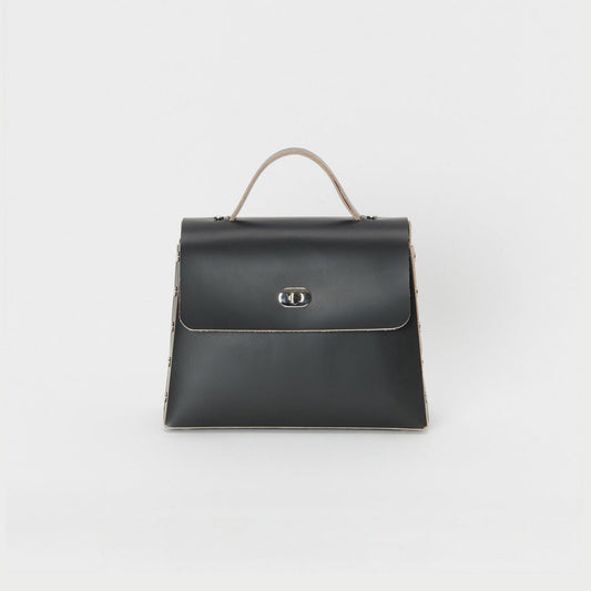 assemble hand bag flap M #black [li-rb-afm]