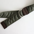 綿ナイロンダブルツイルショルダーバッグ #KHAKI [HP-K204-051]