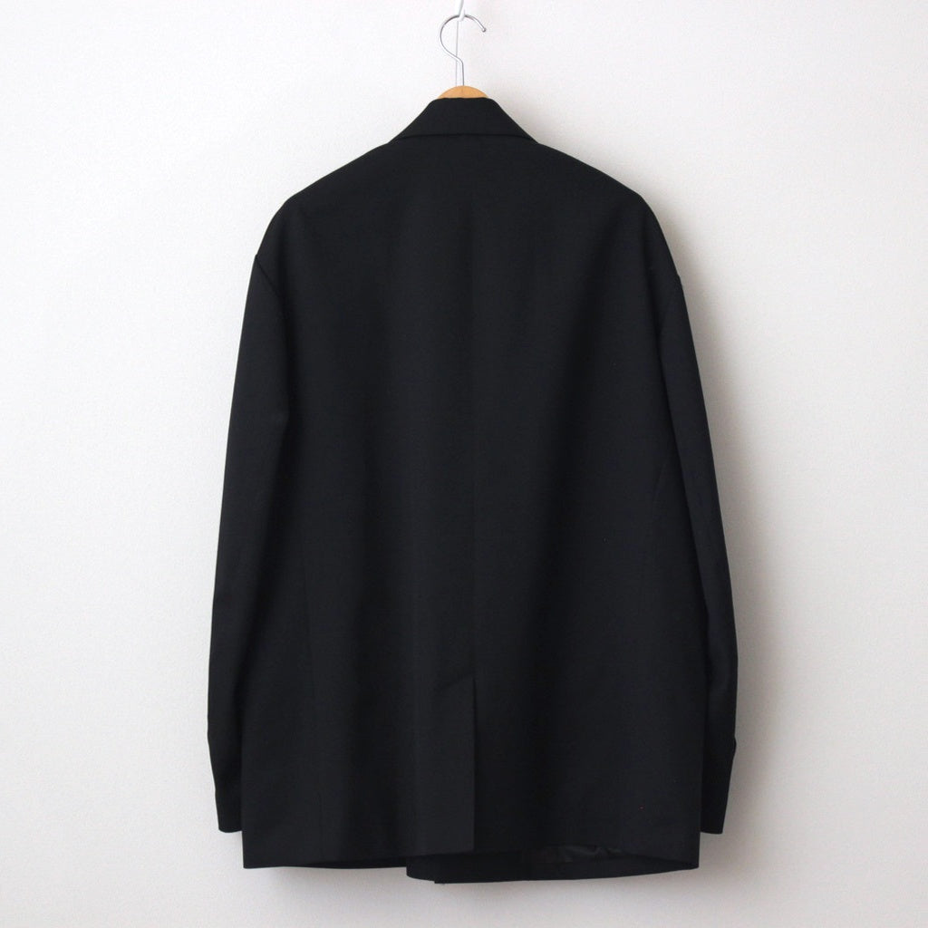 OVERSIZED SINGLE BREASTED JACKET #BLACK [ST.1088]