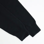 Fine Gauge Skipper Sweater #BLACK [YK25FW01126S]