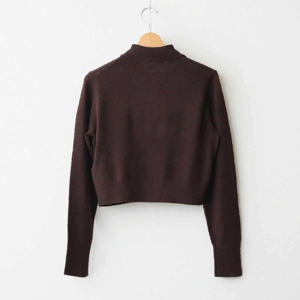 Layered Polo Knit #CHO [12610508]