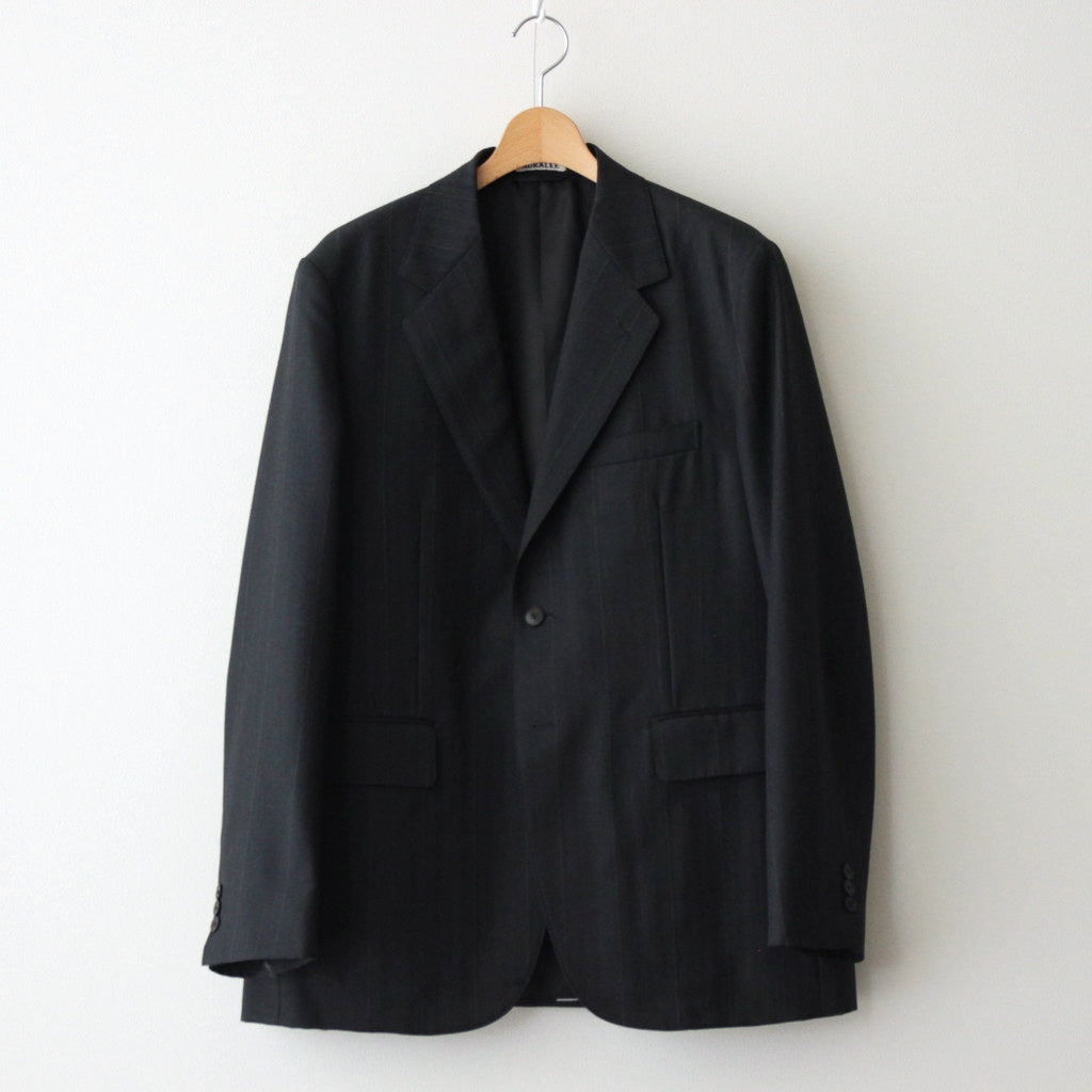 BLUEFACED WOOL JACKET #NAVY STRIPE [A25SJ01BA]