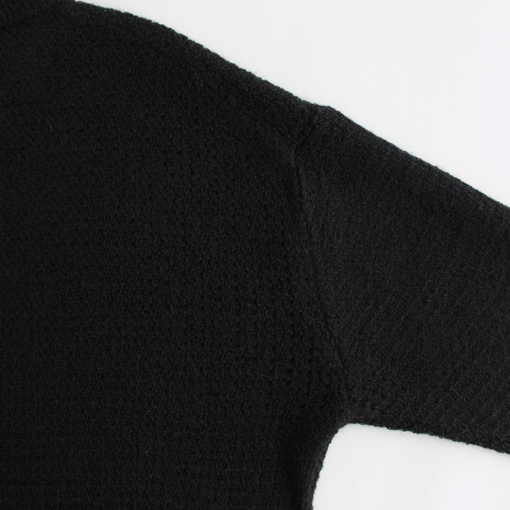 MINCA BABY ‘CUDDLE’ SWEATER #BLACK [NG23W-01SW01C]