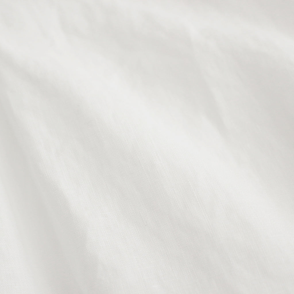 Linen Smock Blouse #WHITE [GL241-50277B]
