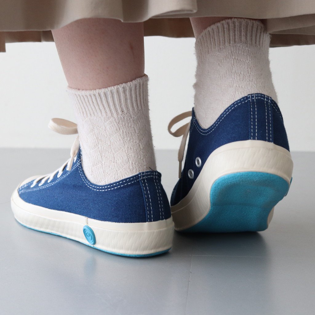 GW SHOES LIKE POTTERY #MID NAVY/NATURAL DYE [S.L.P.01 GW]