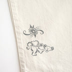 TATTOO FLASH PRINT MODERN DENIM WIDE CUT #ECRU [26440414]