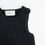 Hand Knit Vest #BLK [12610512]