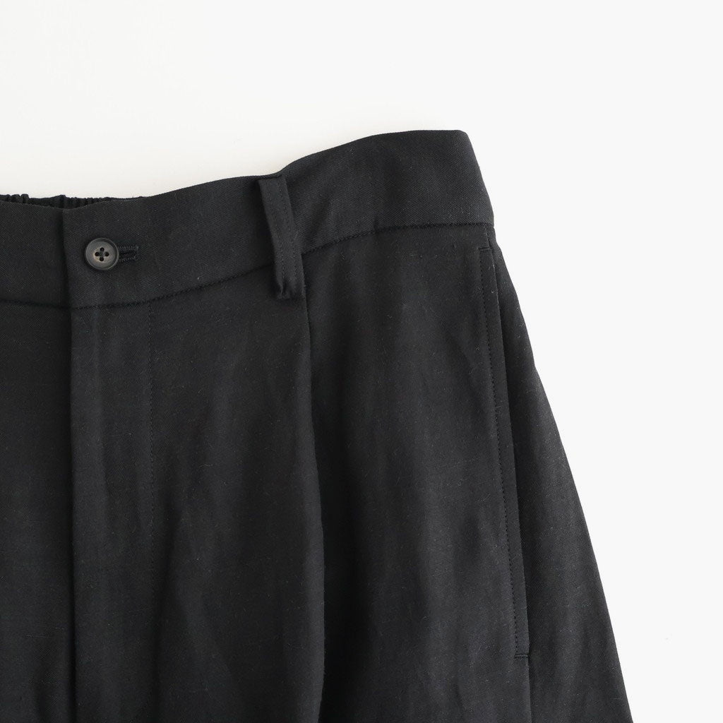 VIS/LI/RA TWILL CARGO TROUSERS #BLACK [ST.1434]