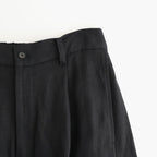 VIS/LI/RA TWILL CARGO TROUSERS #BLACK [ST.1434]