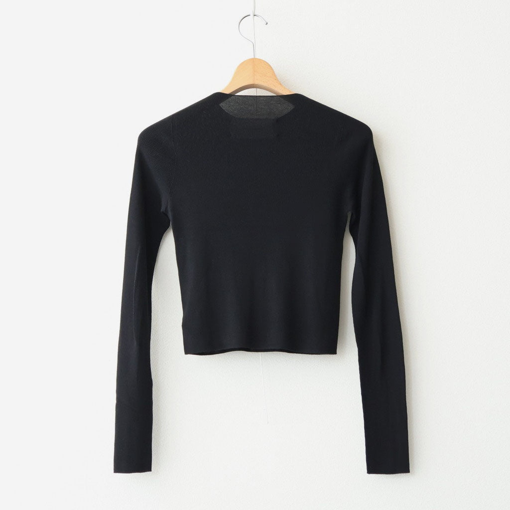 Compact Smooth Knit #BLK [12610510]