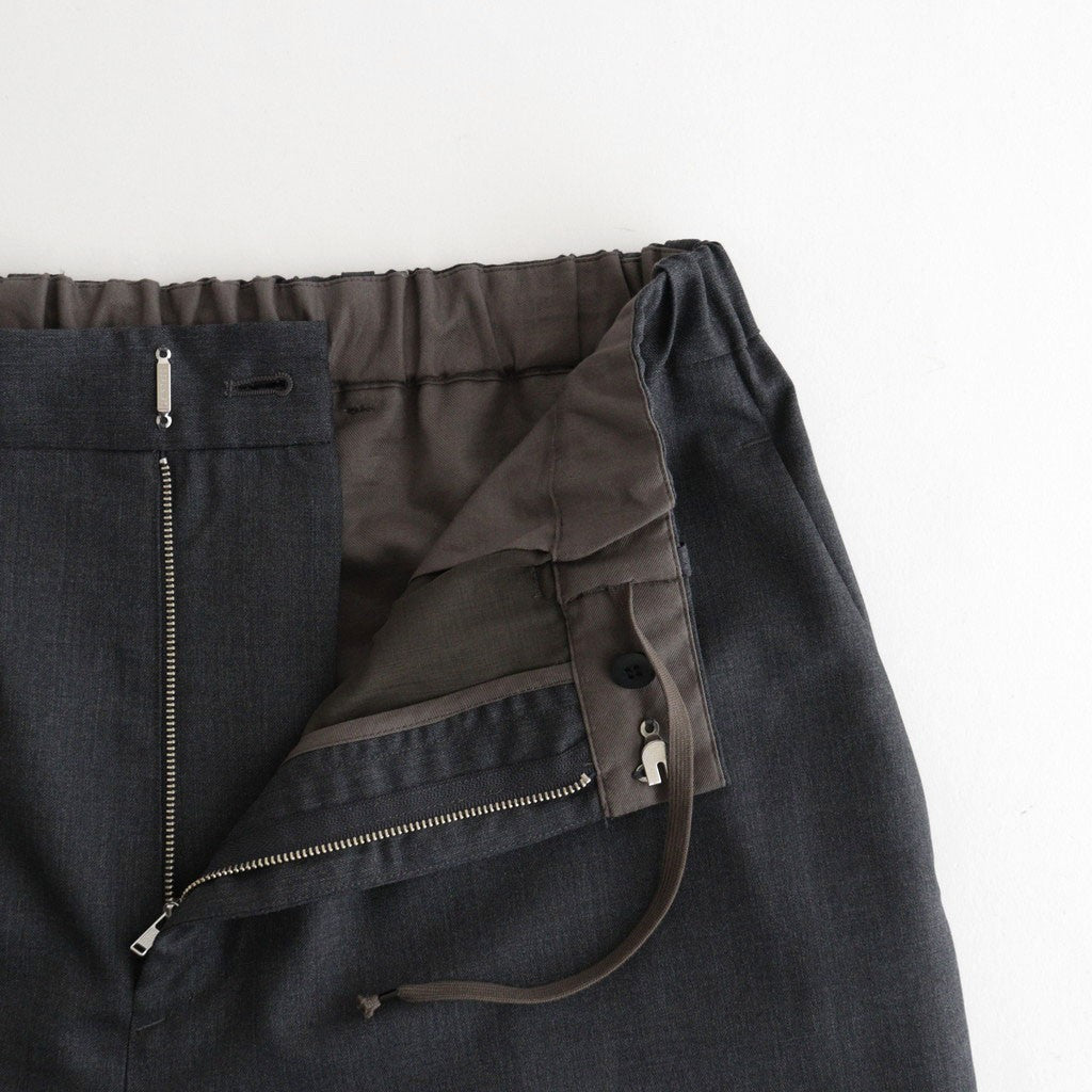 よそいきイージースラックス #CHARCOAL GRAY [D126-P112]