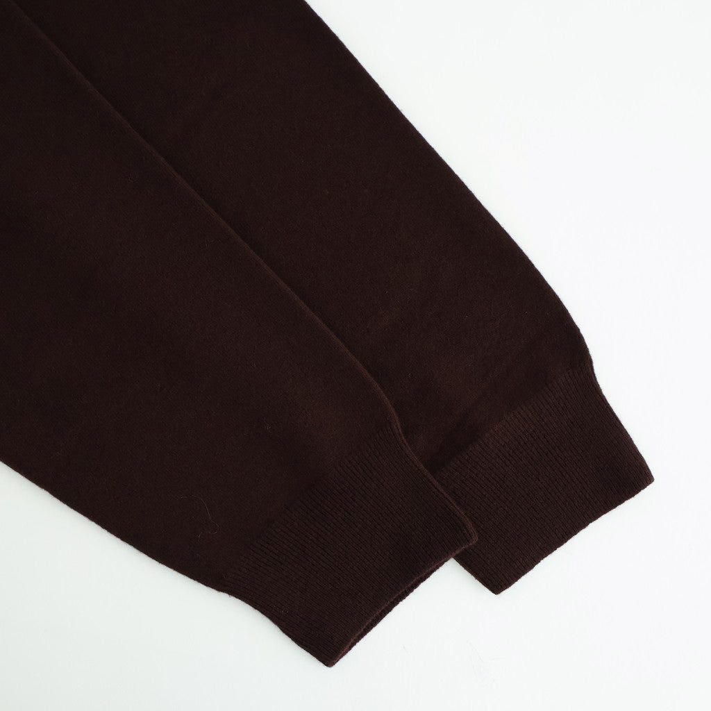 Fine Gauge Crewneck Sweater #BROWN [YK25FW01127S]