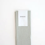 GIZA HIGH GAUGE SOCKS #PALE GREEN [A00S02SX-W]