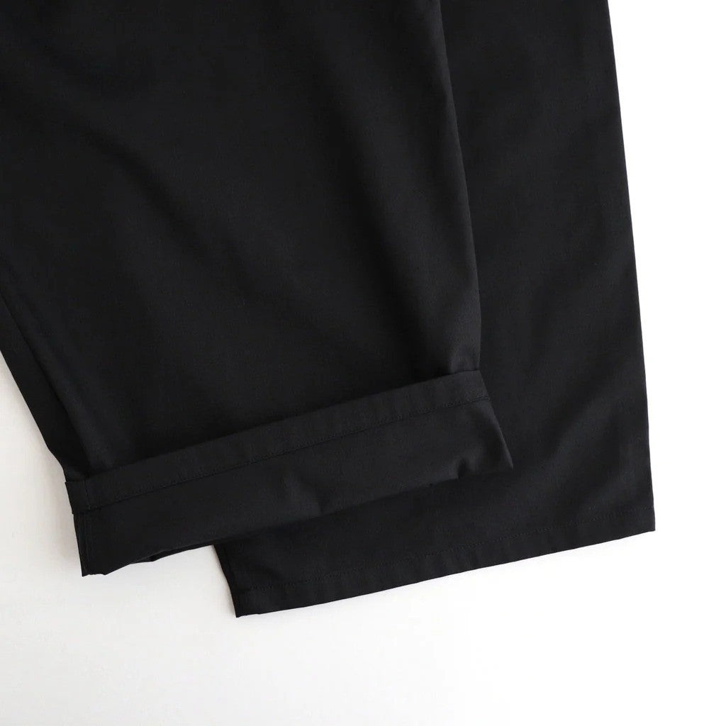 CORPORATE WIDE EASY PANTS #BLACK [FSC263-40169B]