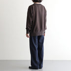 Plain Sweatshirt #Dark Brown [OFH011PO41]