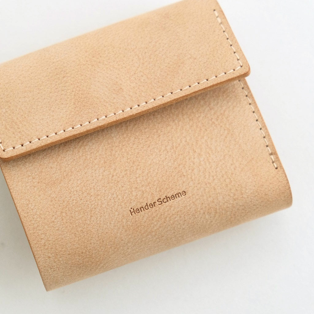 clasp wallet #natural [li-rc-clw]