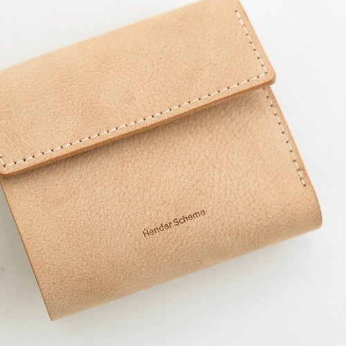 clasp wallet #natural [li-rc-clw]