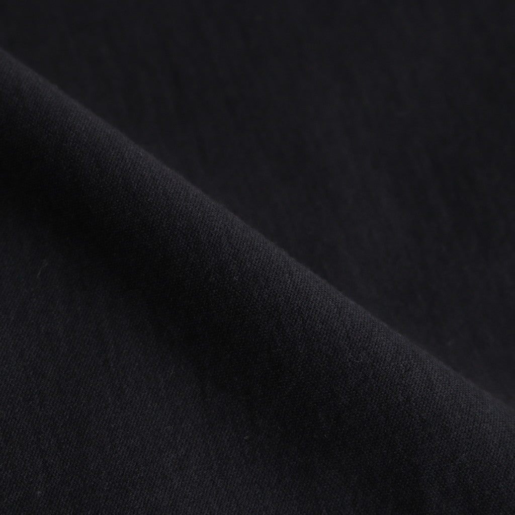 ELASTIC HIGH GAUGE SWEAT P/O #INK BLACK [A26SP02NU]