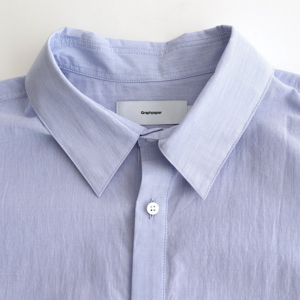 Seersucker Pullover Shirt #BLUE [GU251-50063]