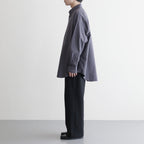 Oxford L/S Oversized B.D Shirt #GRAY [GM261-50021B]