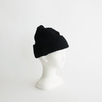 COZY CHUNKY BEANIE #BLACK [R5075-AW25]