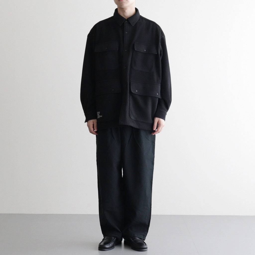 Black fleece Crockett 値下げ中 MICRO FLEECE COVERALL #BLACK [FSC253-50203] – ciacura