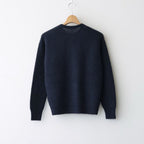 BABY SURI ALPACA SHEER KNIT P/O #NAVY [A26AP05AK]