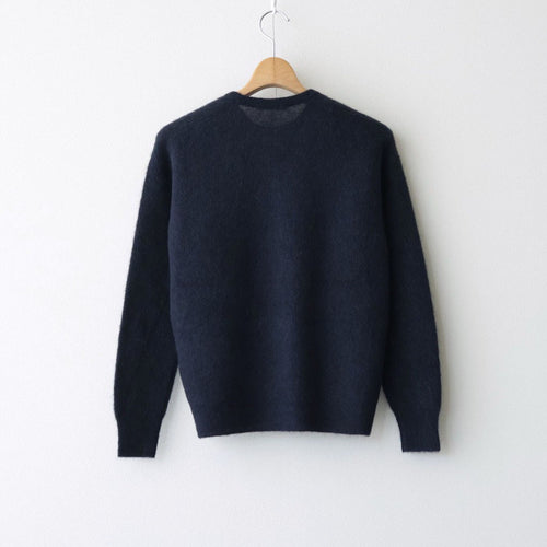 BABY SURI ALPACA SHEER KNIT P/O #NAVY [A26AP05AK]